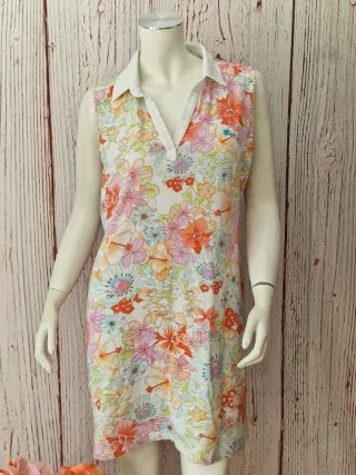 Vestido Polo Burberry Floral Multicolor Talla Únic