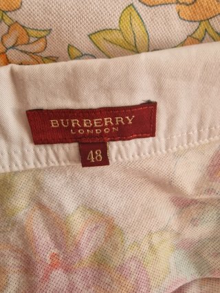 Vestido Polo Burberry Floral Multicolor Talla Únic