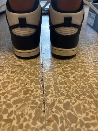 Zapatillas Nike Dunk High Negras y Blancas