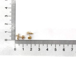 E1806309-77    Pendientes Oro 18k Con Perla,Circon