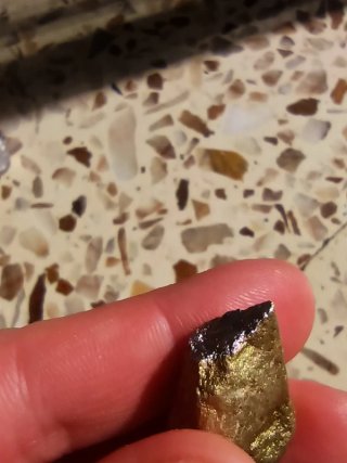 Pepita de oro con plata dentro