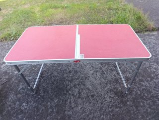 Mesa Camping + Cocina Portátil y Menaje