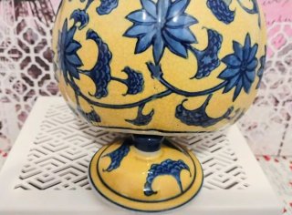 ANTIGUO TARRO GINGER JAR  DE PORCELANA