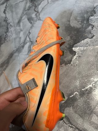 Botas de fútbol Nike Tiempo Naranja Talla 42,5