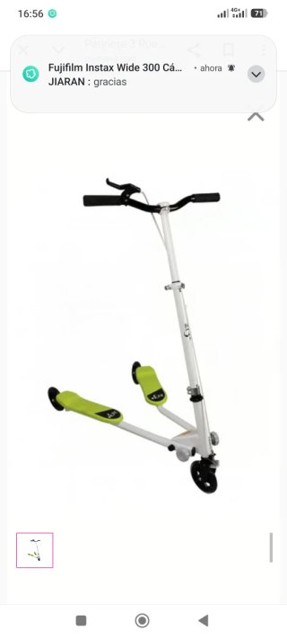 Patinete 3 ruedas adulto