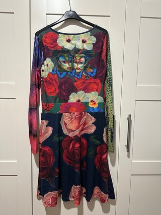 Vestido Desigual Multicolor Talla L
