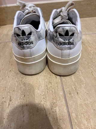 Adidas Superstar Plataforma Blancas