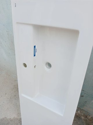 Lavamanos de porcelana blanco