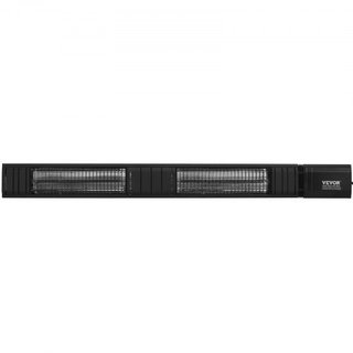 Calentador Infrarrojo, Calentador Infrarrojo Eléctrico de Espacio de Control Remoto de 3000W, Calentador Infrarrojo Exterior de Carbono con Protección IP65 con 9 Velocidades y Temporizador, para P...