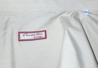 Camisa manga corta hombre Emilio Tucci Beige T.6