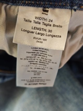 Pantalón vaquero G-Star ACE 2.0 W24L30