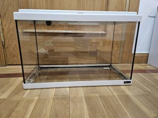 Acuario aqualantis 40 litros.Pecera Blanca