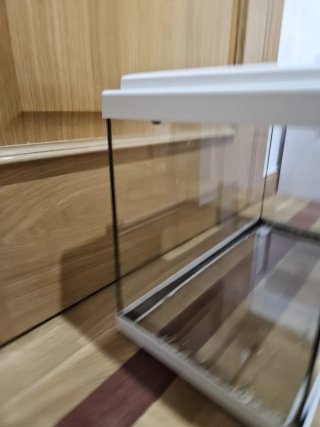 Acuario aqualantis 40 litros.Pecera Blanca