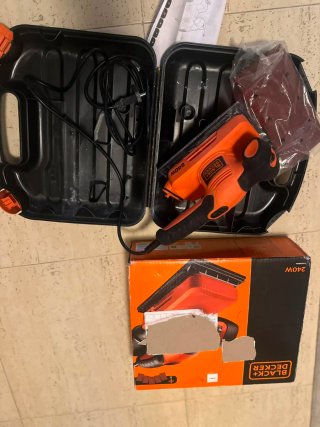 Lijadora Orbital Black+Decker 150W BEW220