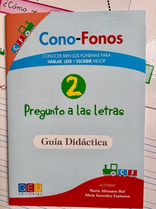 Cono-Fonos Pregunto a las letras.Infantil/Primaria
