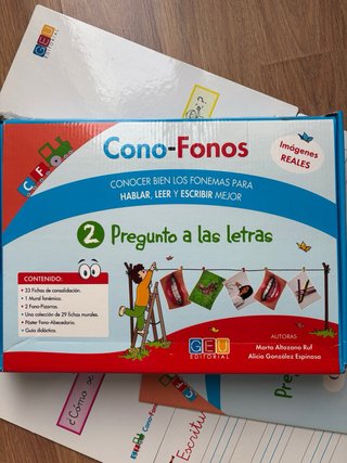 Cono-Fonos Pregunto a las letras.Infantil/Primaria