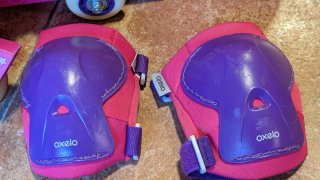 Patines Oxelo niña talla ajustable + protecciones