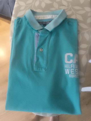 Polo Tommy Hilfiger Teal