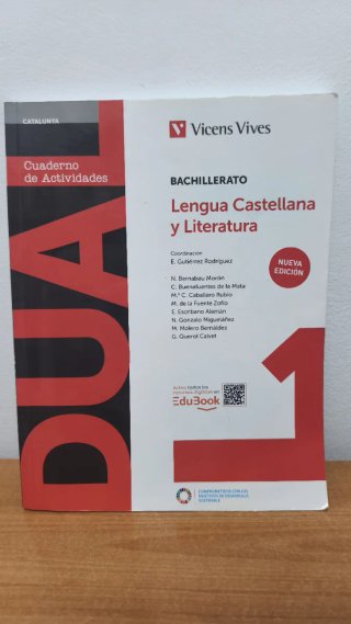 Libro de actividades castellano y literatura 1 btx
