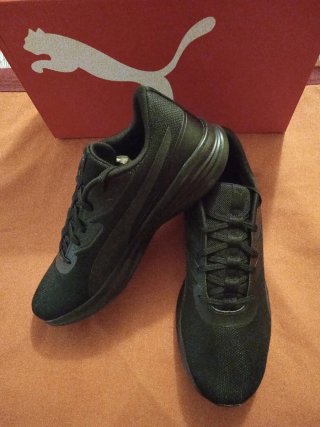 Zapatillas Puma Hombre Negras