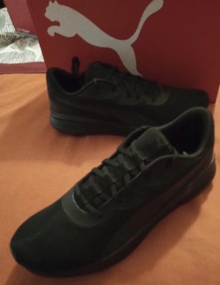 Zapatillas Puma Hombre Negras