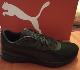 Zapatillas Puma Hombre Negras