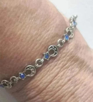 Pulseras Plata Ley y Perlas