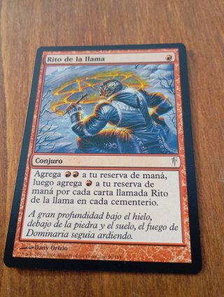 Rito de la Llama MTG