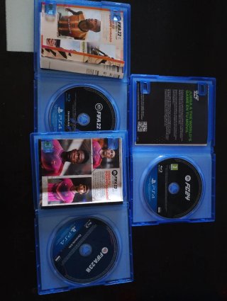 Lote 3 Juegos PS4: FIFA 22, 23 y FC 24