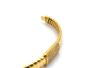 E1811411-0    Pulsera Oro 18k Con Circonita