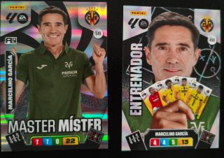 2 Cartas Marcelino García Adrenalyn XL 25-26
