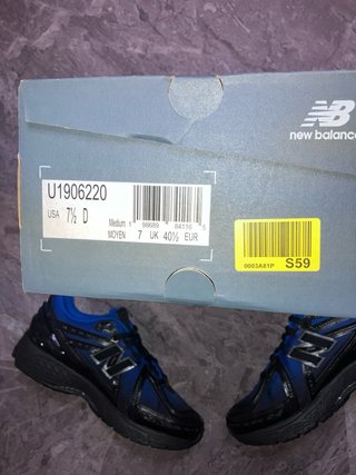 New Balance 1906R Talla 40.5 Azul/Negro