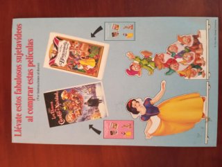 Lote Disney 1994. Con extras.