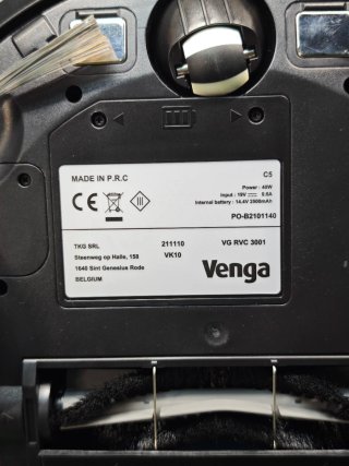Robot Aspirador Venga VG RVC 3001 3 en 1
