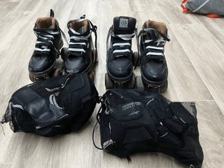 Patines 4 ruedas Oxelo negros