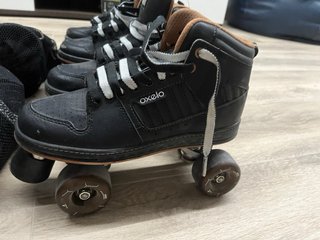 Patines 4 ruedas Oxelo negros