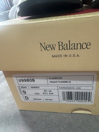 New Balance 998 USA Teddy Santis arancione