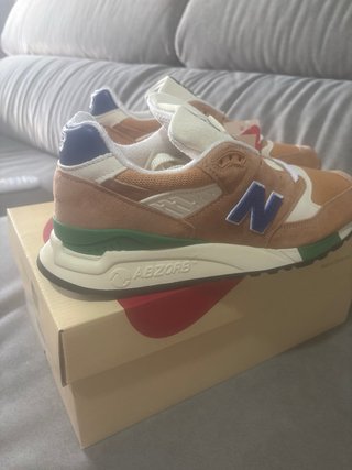 New Balance 998 USA Teddy Santis arancione