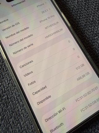 iPhone 15 Pro 512GB Bianco Titanio