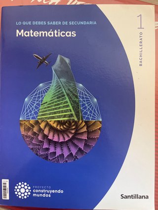 libro resumen matemáticas II 1º bachillerato
