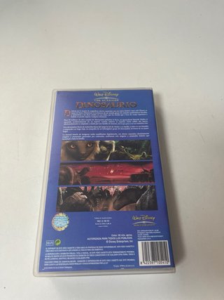 VHS Dinosaurio Disney Clásicos Español