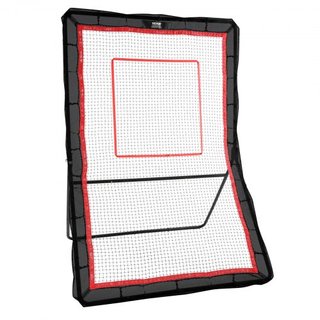 Rebotador de Lacrosse para el Jardín, Red de Rebote de Voleibol de 1524 x 2133.6 mm, Pantalla de Entrenamiento de Devolución de Béisbol y Softbol, Pared de Entrenamiento de Práctica de Tiro con Án...