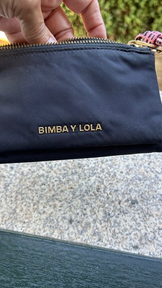 Cartera Bimba y Lola Negra Impecable
