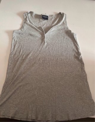 Camisón tirantes gris Tramas+ Talla M