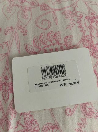 Billetera Biba Piel Amarilla