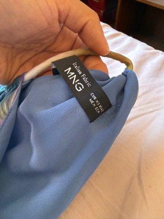 Elegante vestido largo plisado estampado