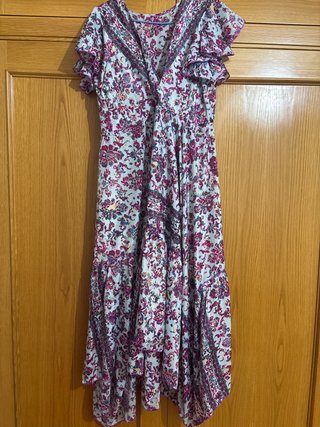 Vestido estampado floral verano