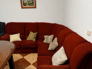 Vitrina de madera y cristal