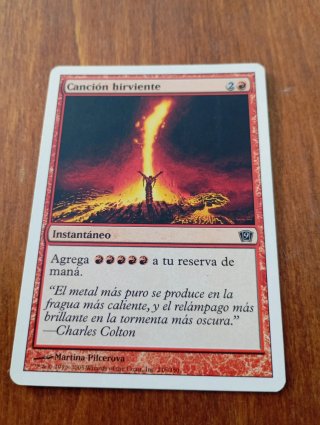 Canción Hirviente MTG