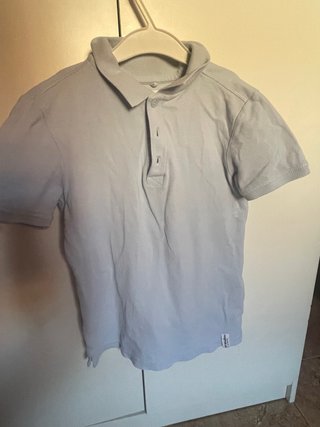 Camisa polo gris